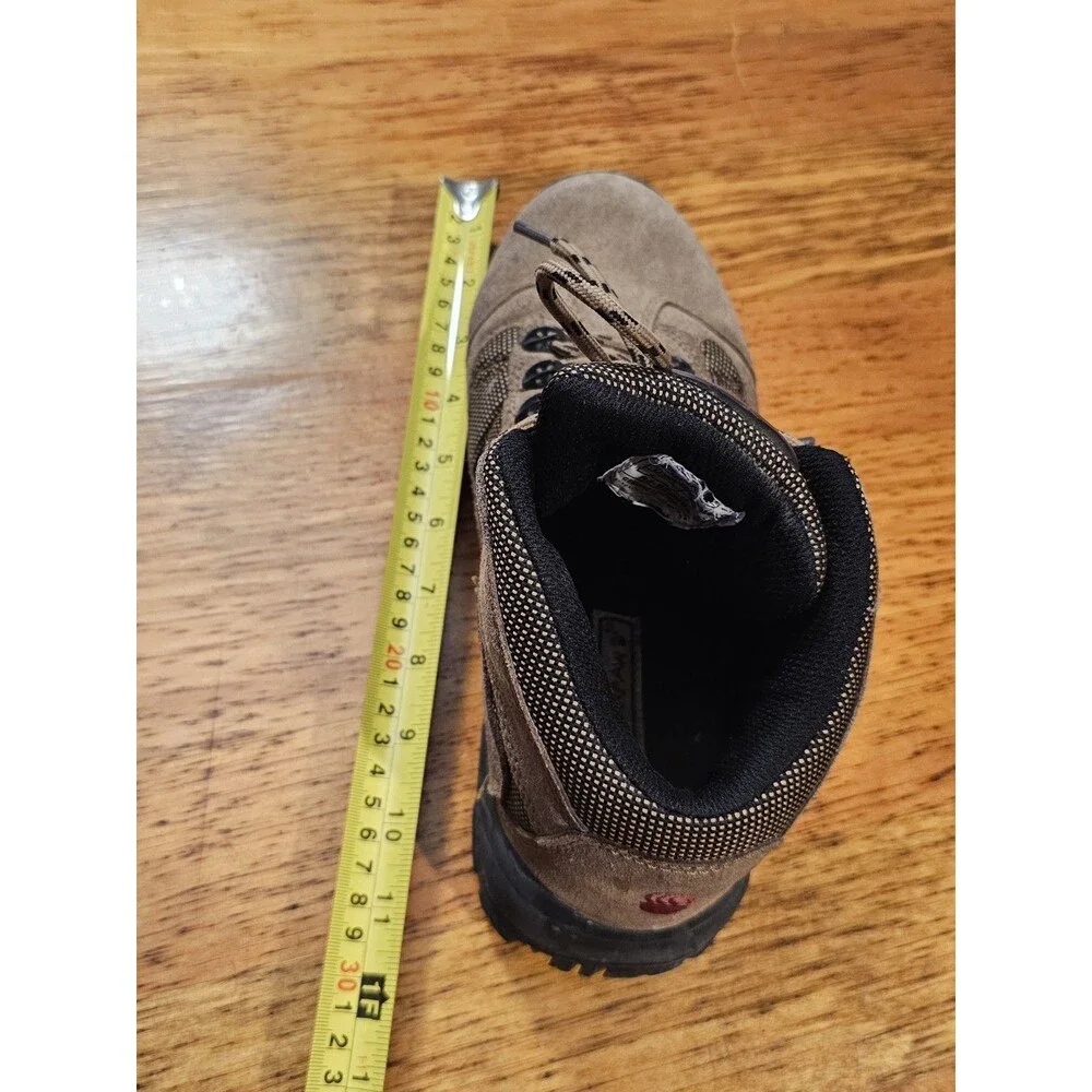 Bearpaw Boots Mens Hiking Size 8 Brown Leather Lace Up Waterproof